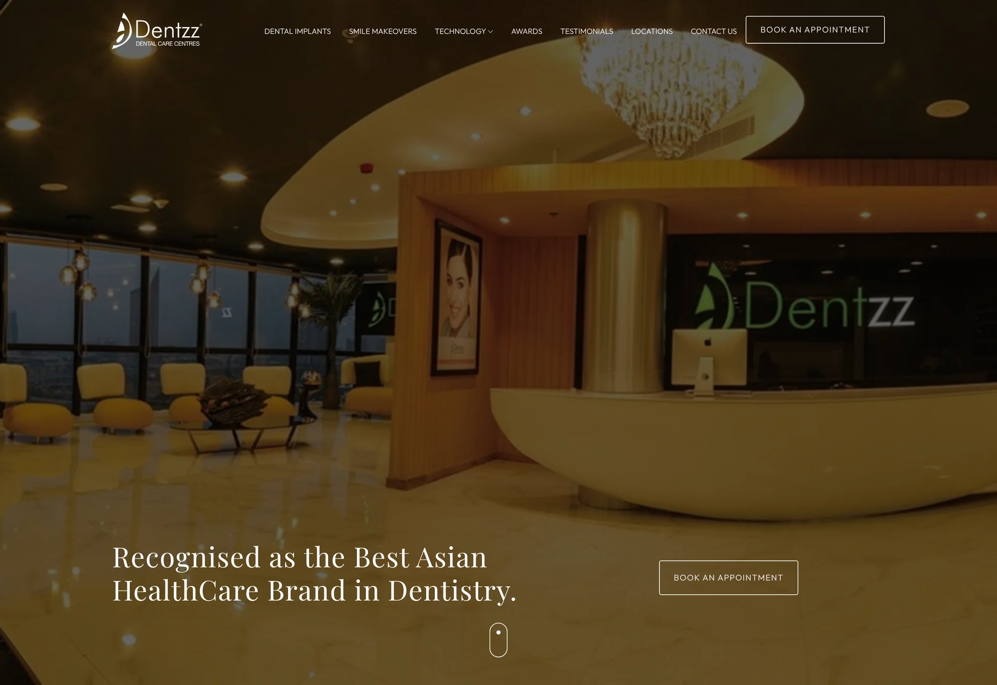 Dentzz Dental website