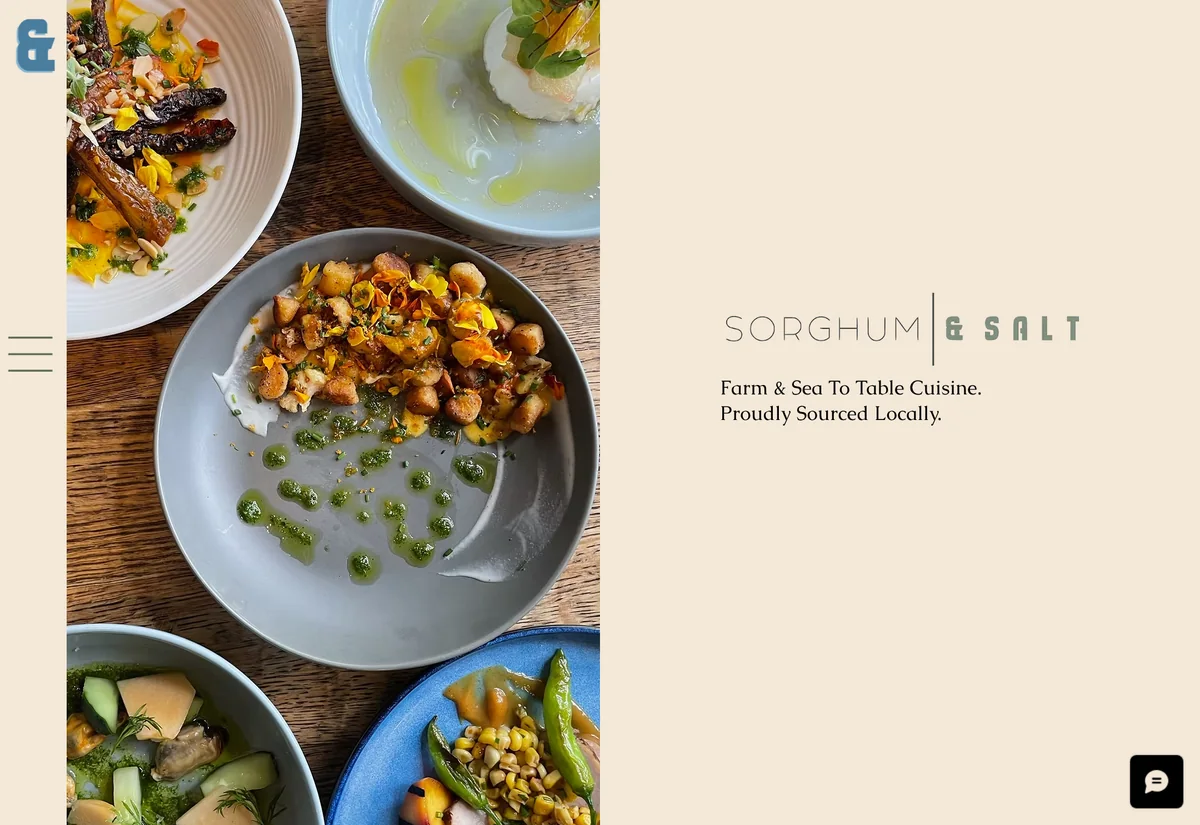 Sorghum & Salt website