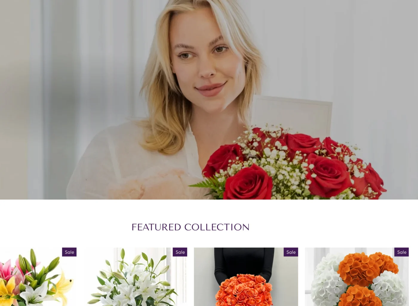 Bloomen flower shop website