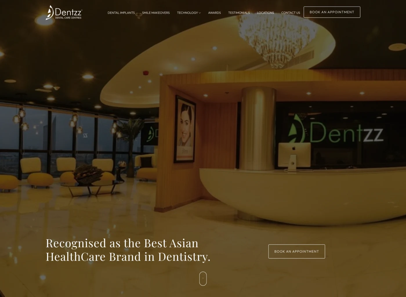Dentzz Dental clinic website